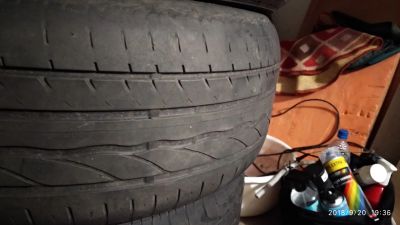 Лот: 12244061. Фото: 1. Летняя bridgestone r17. Шины
