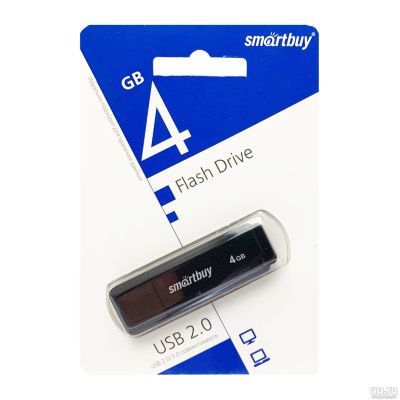 Лот: 17920935. Фото: 1. USB Флеш-накопитель 4 Gb Smart... USB-флеш карты