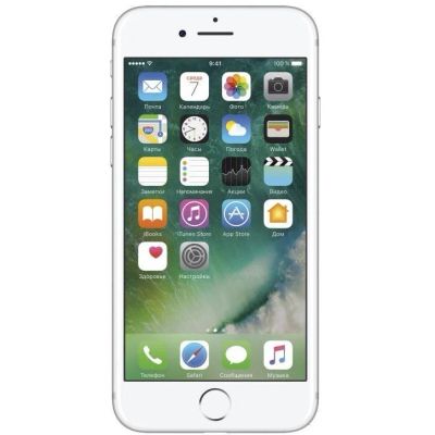 Лот: 10218913. Фото: 1. Смартфон Apple iPhone 7 32Gb Silver... Смартфоны