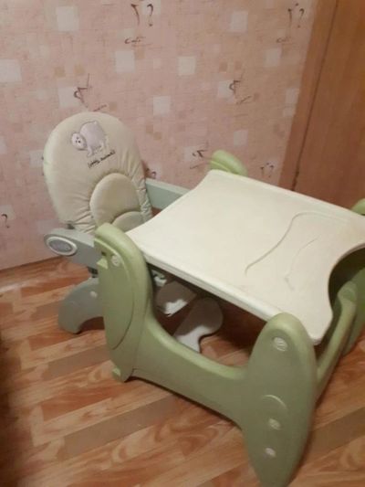 Лот: 11090713. Фото: 1. для кормления стул-трансформер... Стульчики для кормления