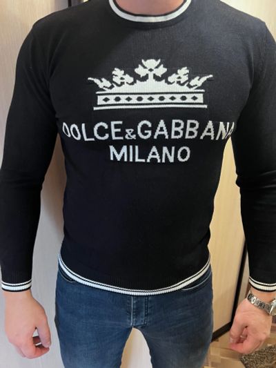 Лот: 20023371. Фото: 1. Кофта dolce gabana мужская р48-50. Верхняя одежда