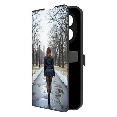 Лот: 25385399. Фото: 1. Чехол Krutoff Eco Book "Весна... Чехлы, бамперы