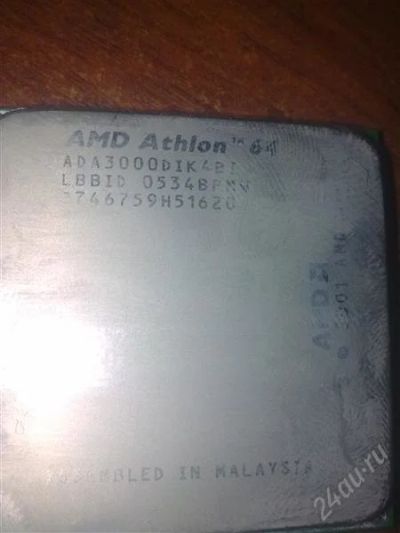 Лот: 2908470. Фото: 1. Процессор AMD Athlon 64 3000... Процессоры