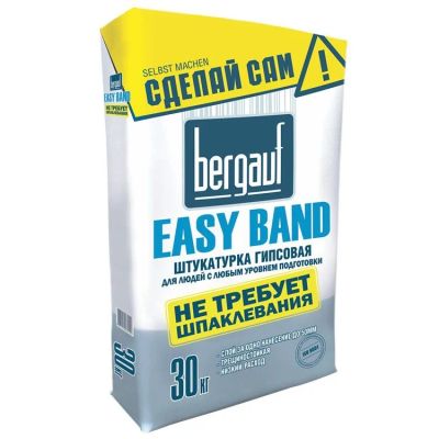 Лот: 8886593. Фото: 1. Штукатурка финишная Bergauf EASY... Смеси, шпатлевки, цемент