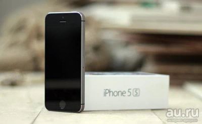 Лот: 8227666. Фото: 1. iPhone 5s 64Gb полный комплект... Смартфоны