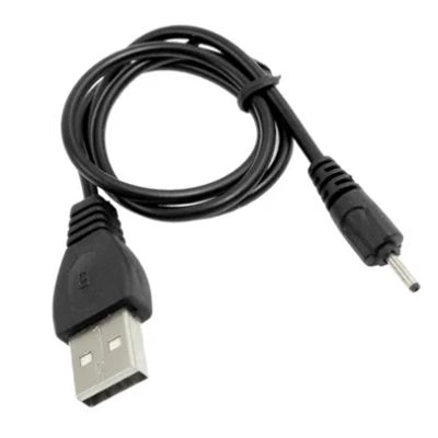 Лот: 6862795. Фото: 1. Переходник USB-тонкий штекер 2мм... Шнуры, кабели, разъёмы