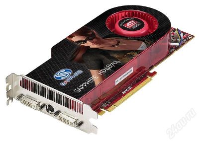 Лот: 733426. Фото: 1. Видеокарта Radeon HD4870 512мб... Видеокарты
