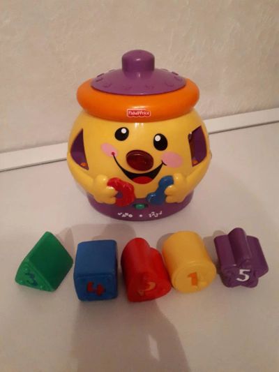 Лот: 11481744. Фото: 1. Горшочек Fisher price музыкальный. Музыкальные