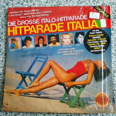 Лот: 20756743. Фото: 1. LP ● Hitparade Italia ● Gazebo... Аудиозаписи
