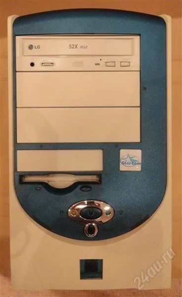 Лот: 2162079. Фото: 1. Корпус StarCom+блок питания 350W... Корпуса, блоки питания