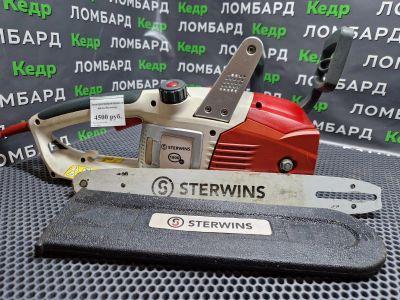 Лот: 21574044. Фото: 1. пила электрическая цепная Sterwins... Электроинструмент