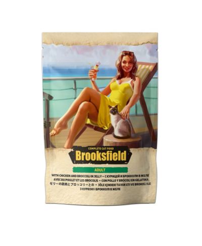 Лот: 16045840. Фото: 1. Brooksfield (Бруксфилд) влажный... Корма