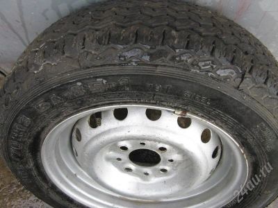 Лот: 163500. Фото: 1. Запасное колесо R13 на жигули. Шины