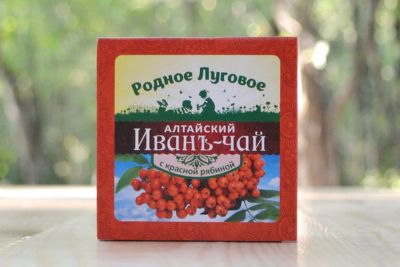 Лот: 9299484. Фото: 1. Алтайский Иван-чай с красной рябиной... Чай, кофе, какао