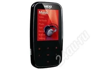 Лот: 196091. Фото: 1. Mp3 player nexx nmp200 4GB. Тюнеры, радиоприёмники