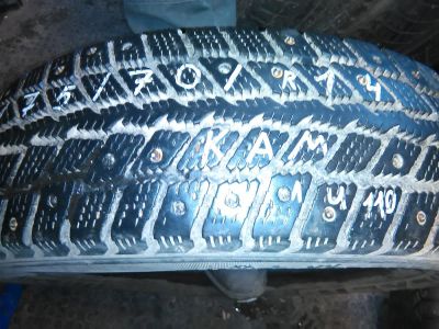 Лот: 11121843. Фото: 1. 175/70 R14 kumho одно. Шины