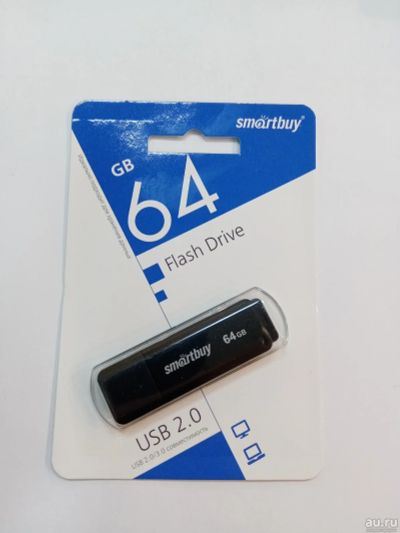 Лот: 17697547. Фото: 1. Флешка USB 2.0 64GB Smartbuy LM05... USB-флеш карты