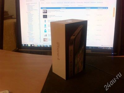 Лот: 590204. Фото: 1. apple iphone 4 new 16gb black... Смартфоны