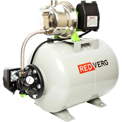 Лот: 25367287. Фото: 1. Насосная станция Redverg RD-SPS100... Насосы садовые, мотопомпы