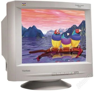 Лот: 2345161. Фото: 1. Монитор 15 дюймов ViewSonic. ЭЛТ-мониторы
