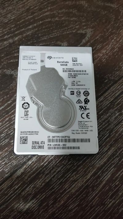 Лот: 20934246. Фото: 1. Жесткий диск 2.5 Seagate BarraCuda... Жёсткие диски (HDD)