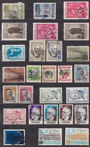 Лот: 25851468. Фото: 1. Уругвай 1956-93_002. Марки