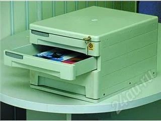 Лот: 99275. Фото: 1. Минисейф для бумаг (3 лотка с... Другое (бизнес)