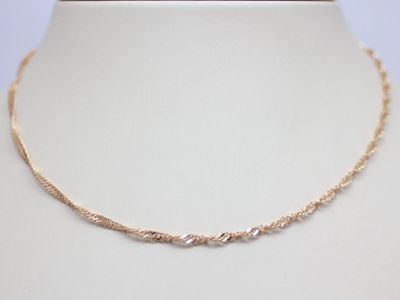 Лот: 14931392. Фото: 1. ЗОЛОТАЯ ЦЕПЬ 4,62 ГРАММ. Цепочки