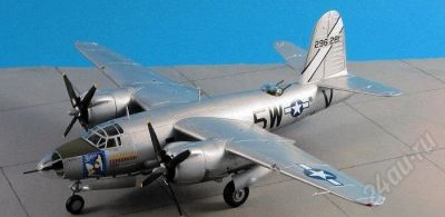 Лот: 562497. Фото: 1. Сборная модель B-26F/G “Marauder... Авиамоделизм
