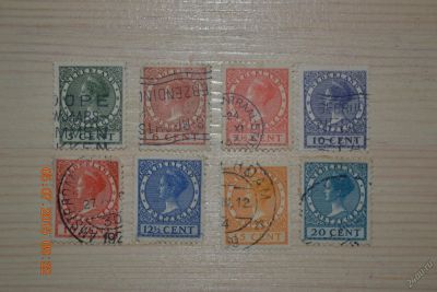 Лот: 5756728. Фото: 1. Марки Нидерланды 1934г., Королева... Марки