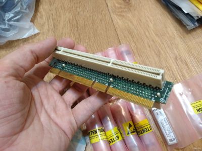 Лот: 18054052. Фото: 1. Server 3.3v PCI-X Riser райзер... Платы расширения, контроллеры, доп. порты
