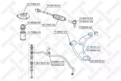 Лот: 25854349. Фото: 1. Рычаг нижний левый Mitsubishi... Двигатель и элементы двигателя
