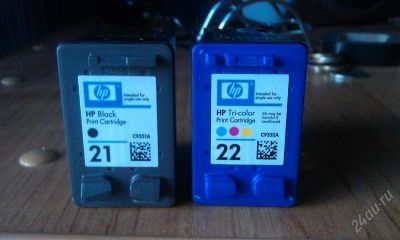 Лот: 2769326. Фото: 1. картриджи HP tricolor print cartridge... Картриджи, расходные материалы
