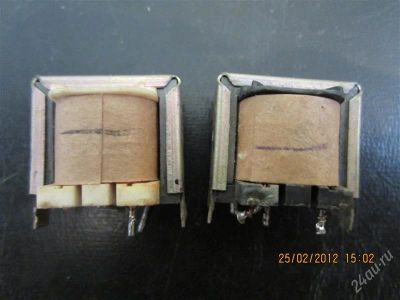 Лот: 1595050. Фото: 1. 2 трансформатора одним лотом... Трансформаторы, катушки