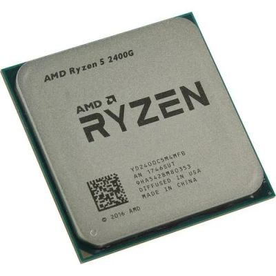 Лот: 12962541. Фото: 1. Процессор AMD Ryzen 5 2400G AM4... Процессоры
