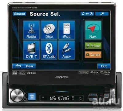 Лот: 13150012. Фото: 1. Alpine IVA-D511RB мультимедийная... Автомагнитолы