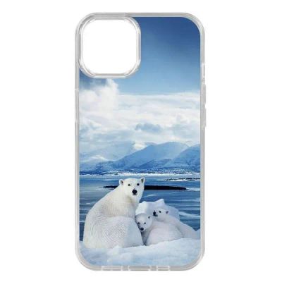 Лот: 25051247. Фото: 1. Чехол Krutoff Clear Case "Полярные... Чехлы, бамперы