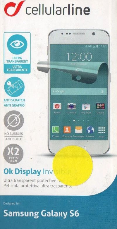 Лот: 16259493. Фото: 1. Защитная пленка Cellularline для... Защитные стёкла, защитные плёнки