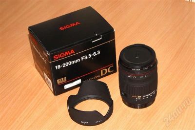 Лот: 450051. Фото: 1. Объектив SIGMA 18-200mm f3.5-6... Светофильтры