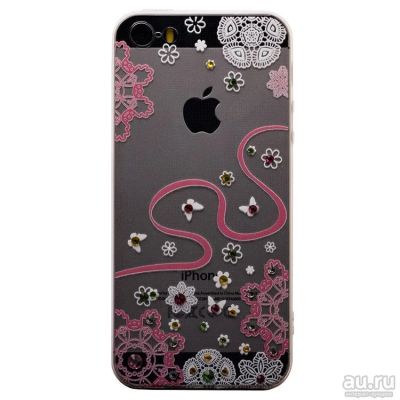Лот: 12994782. Фото: 1. Чехол iPhone 5/ 5S/ 5SE Силикон... Чехлы, бамперы