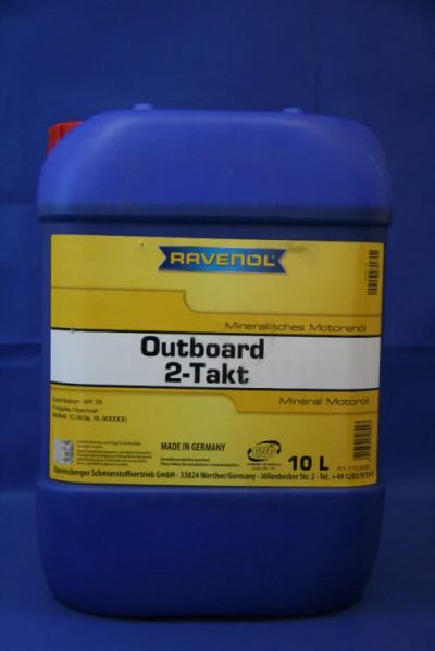 Лот: 7945290. Фото: 1. Ravenol Outboard 2T Mineral 20л... Масла, жидкости