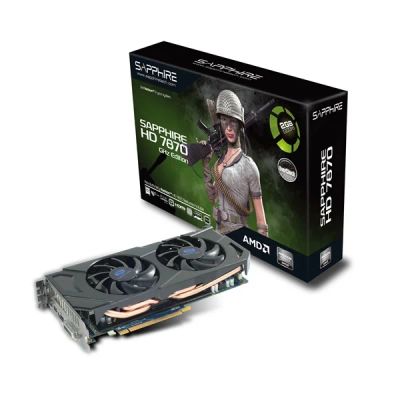 Лот: 6422600. Фото: 1. Saphire radeon 7870 ghz edition... Видеокарты