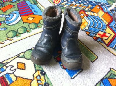 Лот: 8333481. Фото: 1. Сапожки зимние Капика (кожа, нат... Сапоги