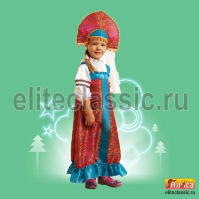 Лот: 14960400. Фото: 1. Русский народный костюм. Детские карнавальные, праздничные костюмы