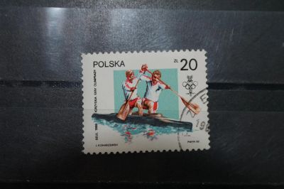 Лот: 3962671. Фото: 1. марка 88 Польша 1988 спорт. Марки