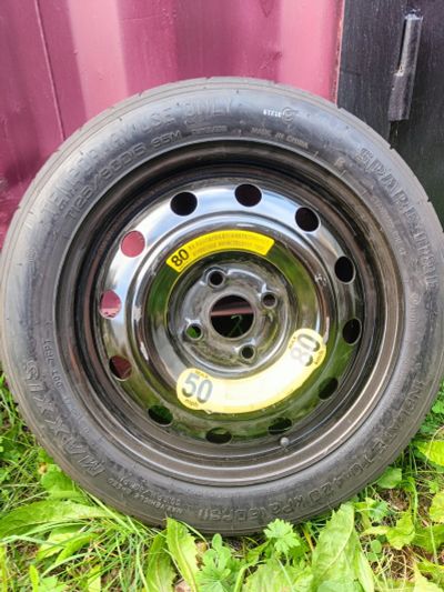 Лот: 17773981. Фото: 1. Банан запаска R15 4/100 Honda... Шины на дисках