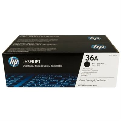 Лот: 7767372. Фото: 1. Оригинальный картридж HP 36A... Картриджи, расходные материалы