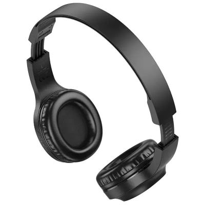 Лот: 25794782. Фото: 1. DF-BT Гарнитура HOCO W46 (Black... Наушники, гарнитуры