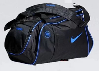 Лот: 7154981. Фото: 1. Сумка спортивная Nike T90 с синим... Сумки