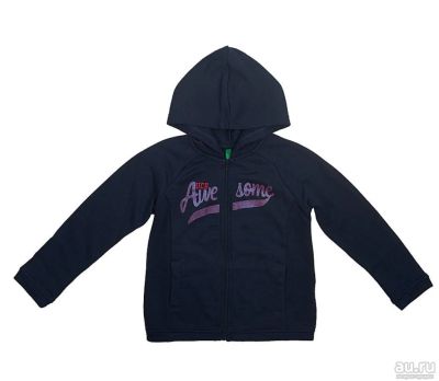 Лот: 15315832. Фото: 1. Толстовка для девочки benetton... Свитера, худи, толстовки
